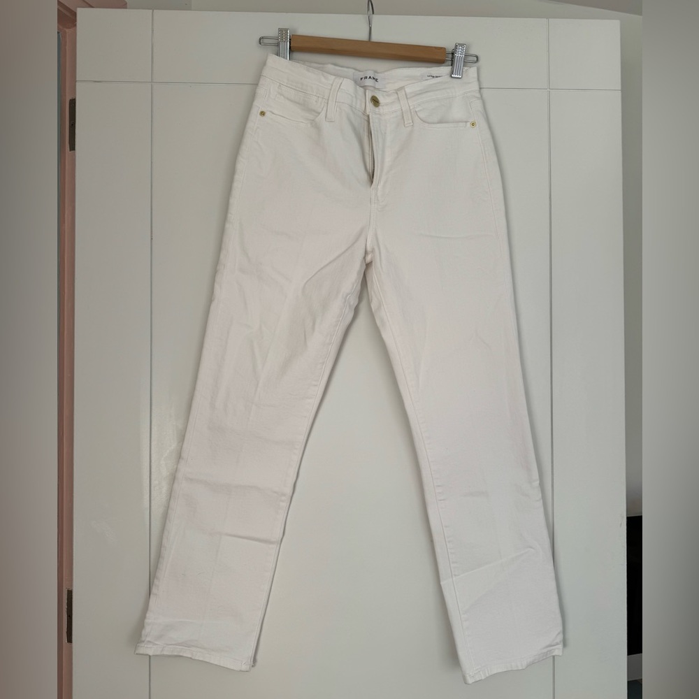 Frame Le High Straight white size 27
